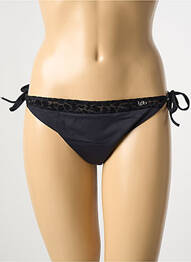 Bas de maillot de bain bikini bikini noir LPB femme