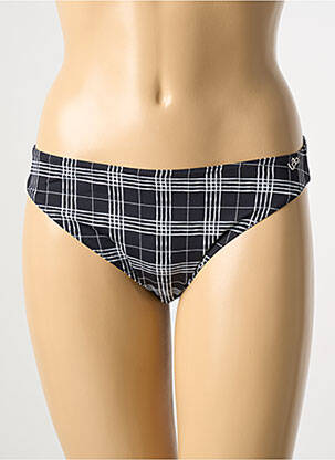 Bas de maillot de bain imprimé fantaisie culotte noir LPB femme