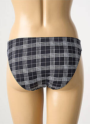 Bas de maillot de bain imprimé fantaisie culotte noir LPB femme