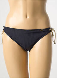 Bas de maillot de bain fermeture liens à nouer bikini noir LPB femme