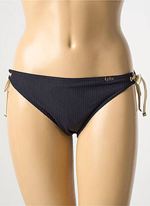 Bas de maillot de bain fermeture liens à nouer bikini noir LPB femme
