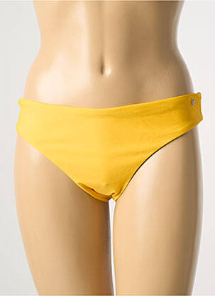 Bas de maillot de bain culotte culotte jaune LPB femme