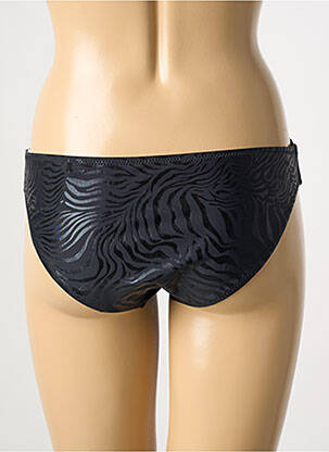 Bas de maillot de bain imprimé fantaisie culotte noir DEIDAD femme