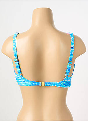 Haut de maillot de bain haut soutien-gorge moulé haut soutien-gorge moulé bleu DEIDAD femme