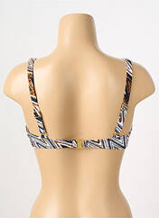 Haut de maillot de bain marron DEIDAD pour femme seconde vue