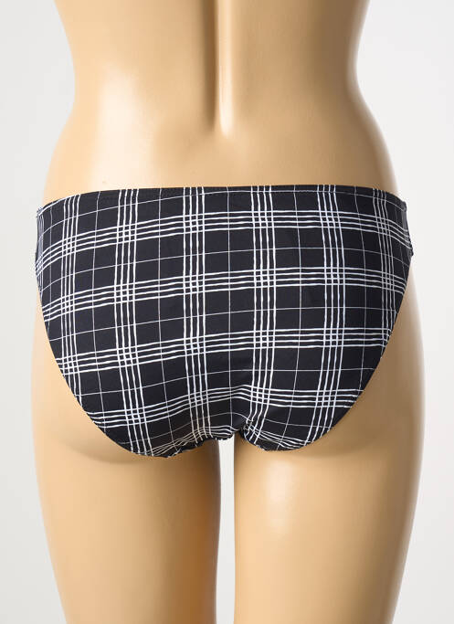 Bas de maillot de bain imprimé fantaisie culotte noir LPB femme