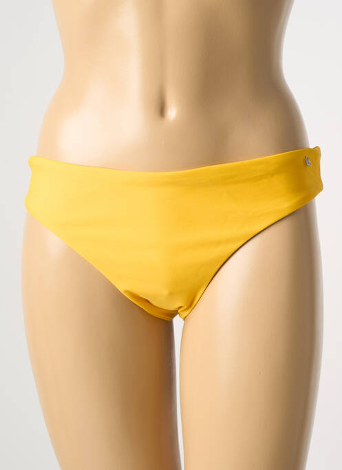 Bas de maillot de bain culotte culotte jaune LPB femme