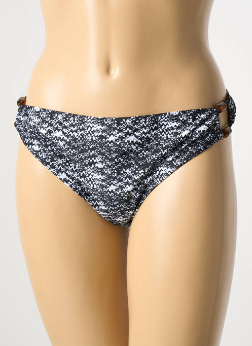 Bas de maillot de bain imprimé fantaisie culotte noir CURVY KATE femme