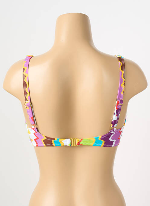 Haut de maillot de bain haut soutien-gorge moulé haut soutien-gorge moulé jaune DEIDAD femme