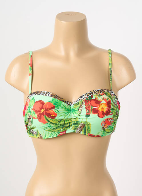 Haut de maillot de bain haut bandeau haut bandeau vert DEIDAD femme