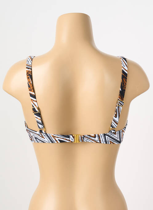 Haut de maillot de bain marron DEIDAD femme