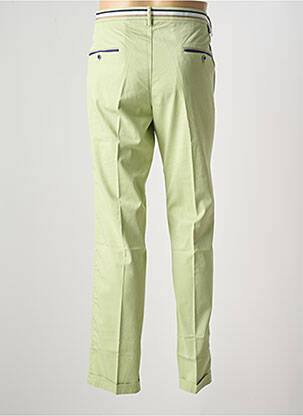 Pantalon chino tissage popeline taille basse vert MASON'S homme