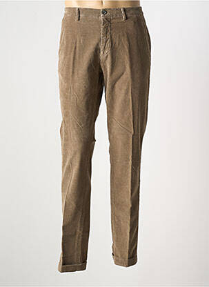 Pantalon chino stretch taille normale marron MASONS homme