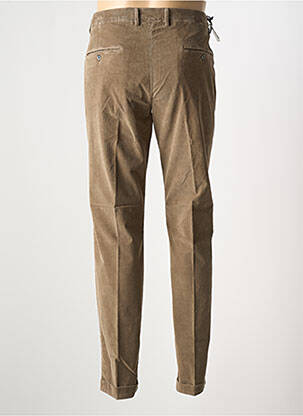 Pantalon chino stretch taille normale marron MASONS homme