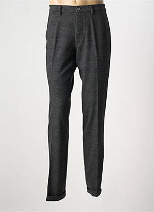 Pantalon chino imprimé imprimé prince de galle taille normale gris MASON'S homme
