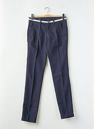 Pantalon chino tissage popeline taille normale bleu MASON'S homme