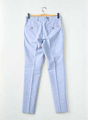 Pantalon chino tissage chiné taille haute bleu HUGO BOSS homme