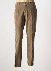 Pantalon chino marron MASONS pour homme seconde vue