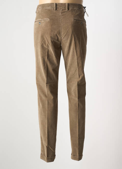 Pantalon chino stretch taille normale marron MASONS homme
