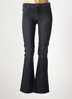 Jeans bootcut taille normale taille normale noir 7 FOR ALL MANKIND femme