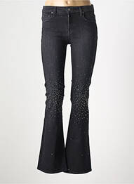 Jeans bootcut taille normale taille normale noir 7 FOR ALL MANKIND femme