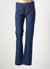 Pantalon droit stretch taille normale bleu VERSACE JEANS COUTURE femme