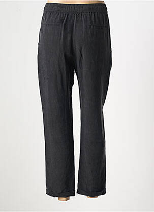 Pantalon droit tissage popeline taille normale noir HUGO BOSS femme