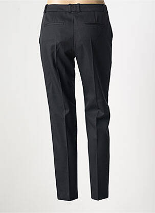 Pantalon slim tissage popeline taille normale noir HUGO BOSS femme
