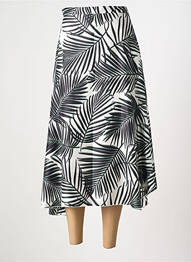 Jupe longue imprimé fantaisie blanc HUGO BOSS femme