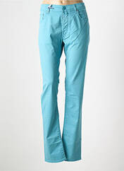 Pantalon droit bleu JACOB COHEN pour femme seconde vue
