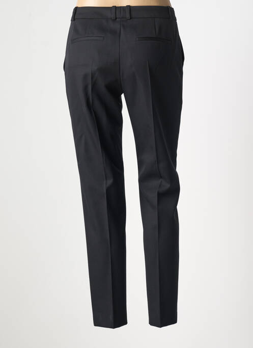 Pantalon slim tissage popeline taille normale noir HUGO BOSS femme