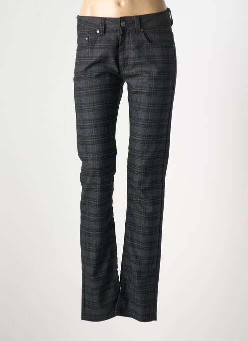 Pantalon droit stretch taille normale noir KARL LAGERFELD femme