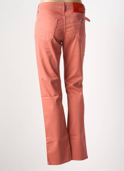 Pantalon droit orange JACOB COHEN femme