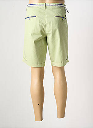 Bermuda stretch taille normale vert MASON'S homme