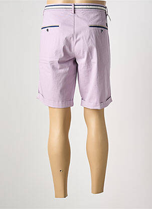 Bermuda stretch taille normale violet MASON'S homme