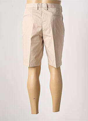 Bermuda stretch taille normale beige fonce DEVORE homme