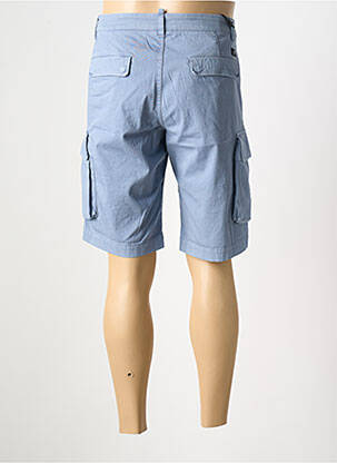 Bermuda stretch taille normale bleu MASON'S homme