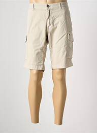 Bermuda stretch taille normale beige MASON'S homme