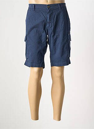 Bermuda stretch taille normale bleu fonce MASON'S homme