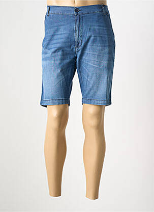 Bermuda stretch taille normale bleu KARL LAGERFELD homme