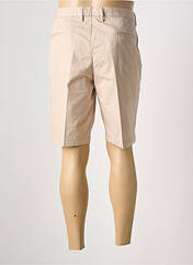 Bermuda beige fonce DEVORE pour homme seconde vue