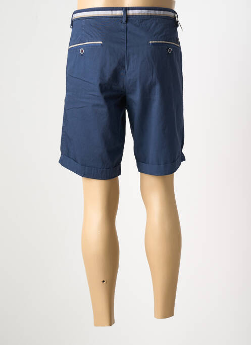 Bermuda stretch taille normale bleu MASON'S homme