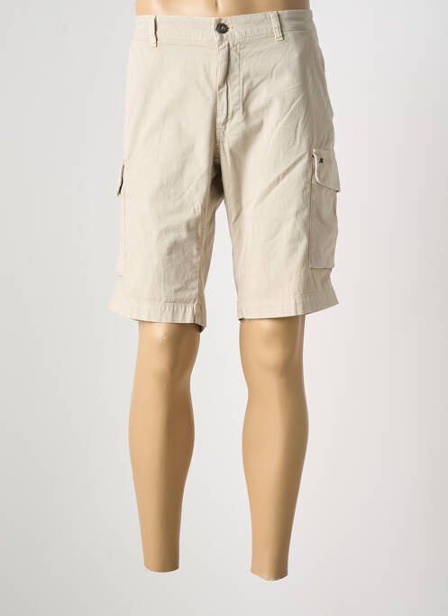Bermuda stretch taille normale beige MASON'S homme