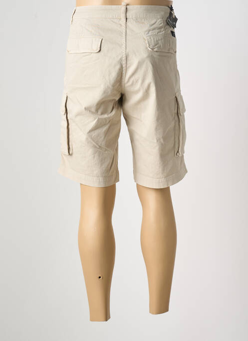 Bermuda stretch taille normale beige MASON'S homme