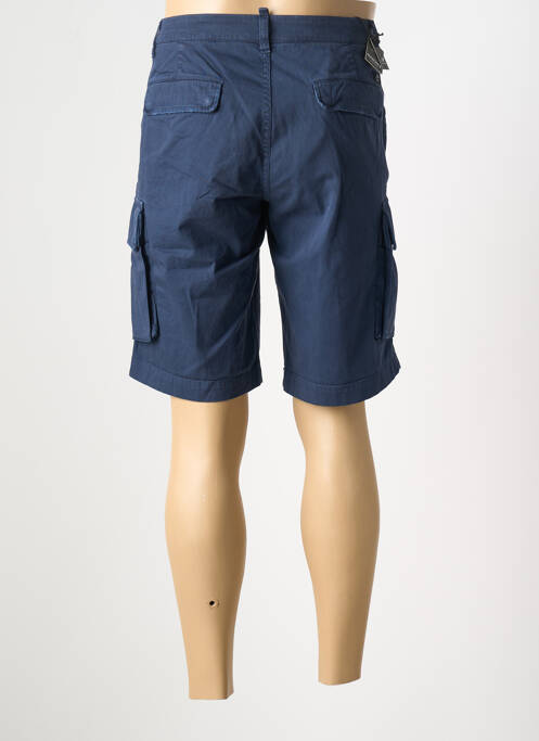 Bermuda stretch taille normale bleu fonce MASON'S homme