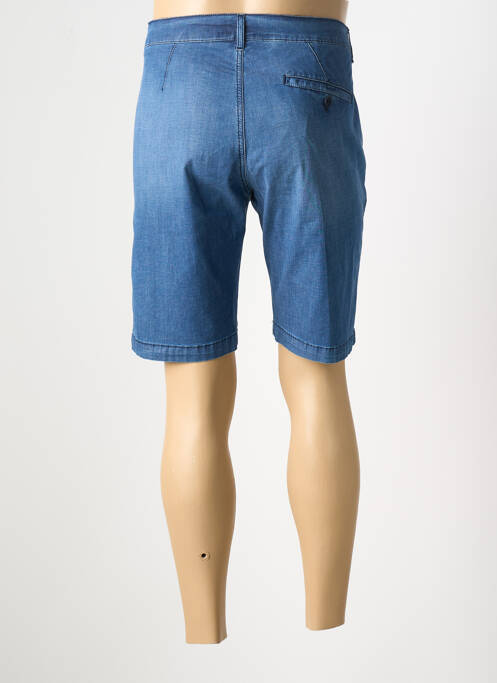 Bermuda stretch taille normale bleu KARL LAGERFELD homme