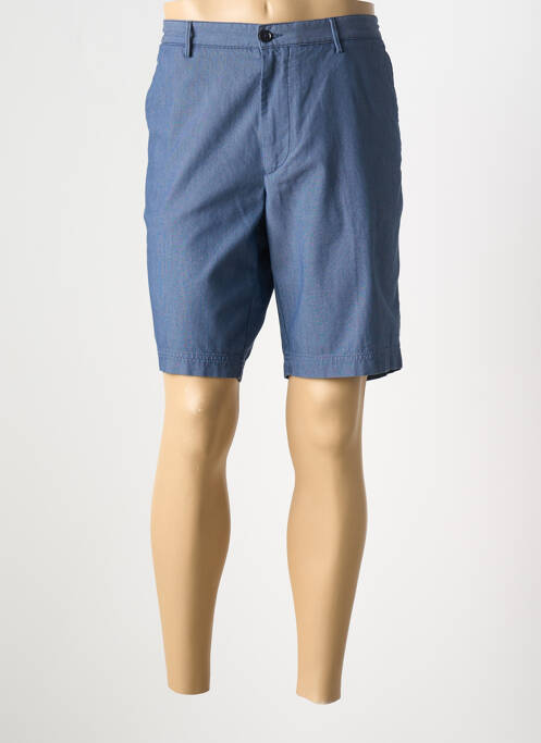 Bermuda stretch taille normale bleu HUGO BOSS homme