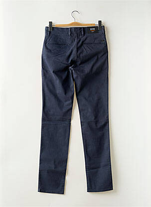 Pantalon chino stretch taille normale bleu HUGO BOSS homme