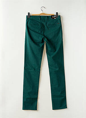 Pantalon chino stretch taille normale vert HUGO BOSS homme