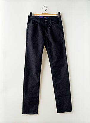 Jeans coupe droite stretch taille normale bleu TRUSSARDI JEANS homme